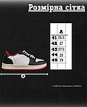 Чоловічі кросівки dunk white/red, фото 7