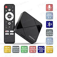 Смарт ТВ приставка H96 Max RK3518 2/16 Гб Android TV 14 Smart Box