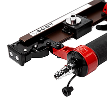 Пневматичний степлер під цвях 12-25 мм 7 атм INTERTOOL PT-1611 (з кейсом), фото 4