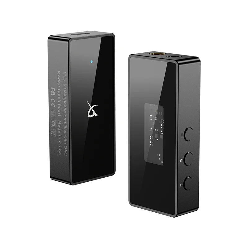 ⇒ TRN Black Pearl (black) - підсилювач, ЦАП, DAC, Amplifier, для IEM навушників, фото 1