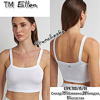 Базовый белый женский топ ТМ Ellen (LTPK 700/15/01)