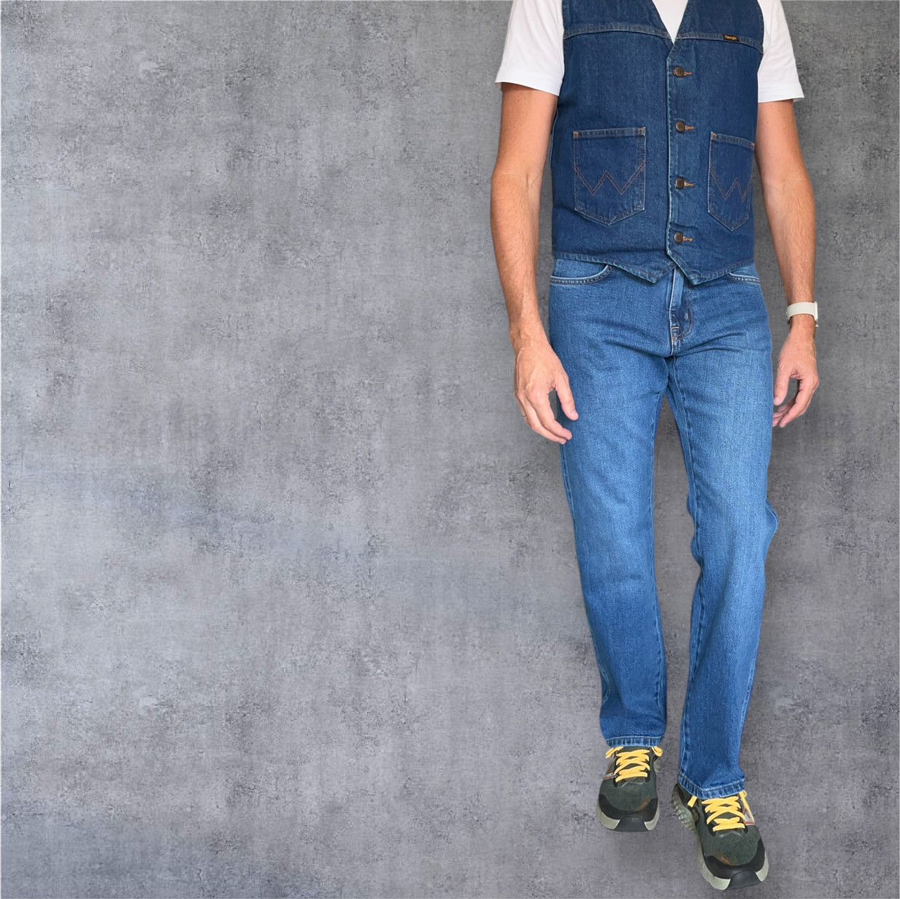 Джинси Wrangler Stretch Denim T030025 - блакитний