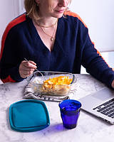 Форма квадратна PYREX Cook&Store з кришкою 2.2 л 25x22x7 см (212P000/7645), фото 6