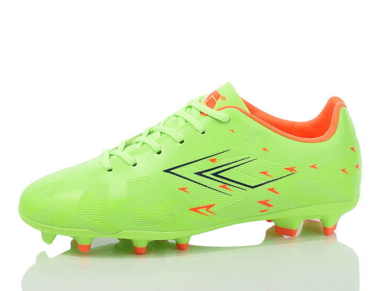 Бутси (копи) для футболу дитячі Restime DIWB25659-2 green-orange р. 36-40, фото 1