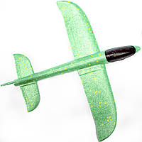 Літак пінопласт. 31 см, 3 кольор., у кульку, 12х36х3см No380(150)