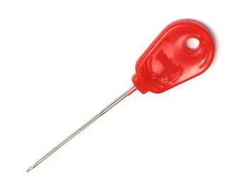 Голка бойлова FR Micro Fine Needle без гачка, чорного кольору, тонка, міцна, для бойлів і монтажу насадок