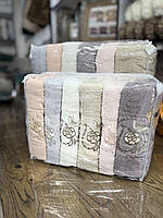 Рушник для обличчя махровий щільний розмір 50 на 100 см (від 6 шт.)