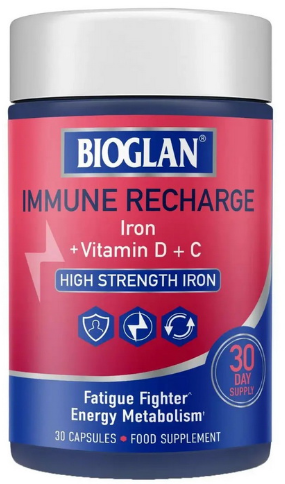 Вітаміни для імунітету Bioglan Immune Recharge 30 капс, фото 1