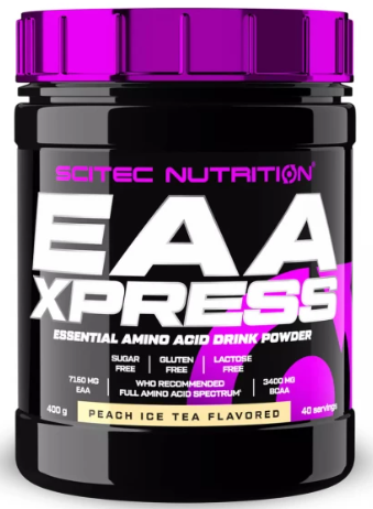 Незамінні амінокислоти ЕАА Scitec Nutrition EAA Xpress	400 г персиковий холодний чай, фото 1