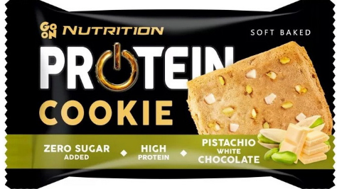 Протеїнове печиво GoOn Nutrition Protein Cookie 50 г білий шоколад, фото 1