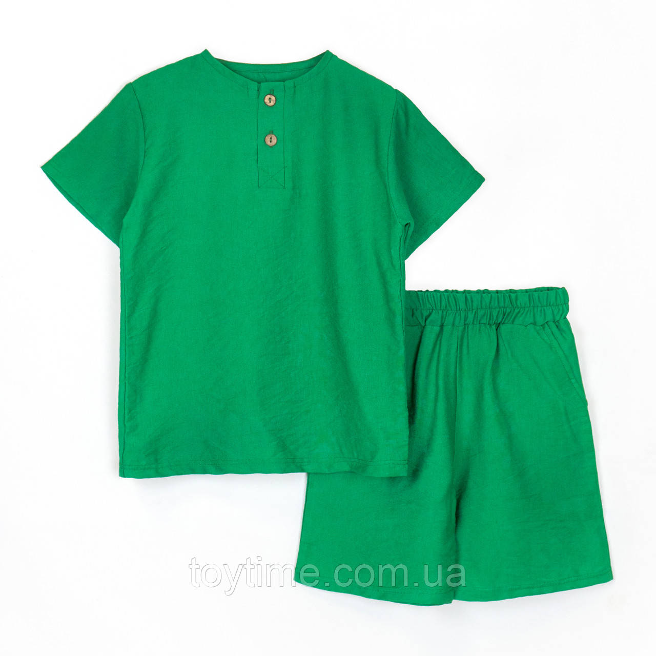 Костюм для хлопчика футболка та шорти Green, фото 1