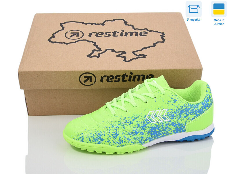 Сороконіжки підліткові  Restime DW024406-1 lime-blue, р. 31-35, фото 1