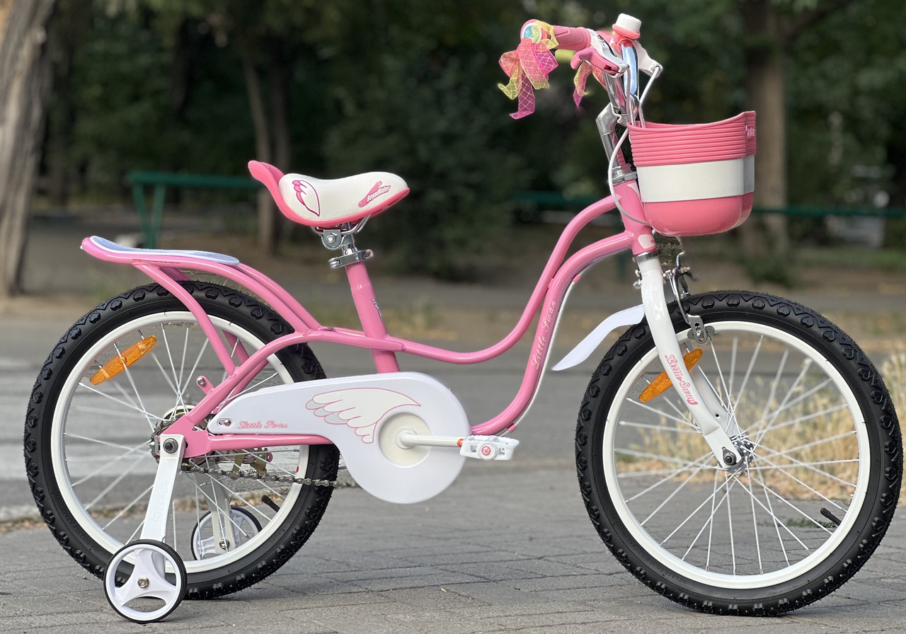 Дитячий велосипед 18" Royal Baby Little Swan Official UA на зріст 105-115 см, фото 1
