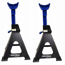 Автомобільні підставки під авто 6т, 400-585 мм Kraft&Dele KD3172