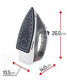 Праска Mesko MS 5037 парова, 2600 Вт, з функцією самоочищення та антипригарною підошвою, фото 5