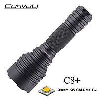 Ліхтар Convoy C8+ Osram KW CSLNM1.TG 6500K, 1x18650, далекобійний