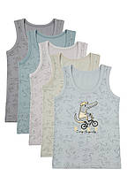 Майка для мальчика Donella 7781B19 0/1 год 86-92см Ассорти