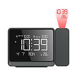 Настільний проекційний годинник Mids з термометром і Bluetooth., фото 8