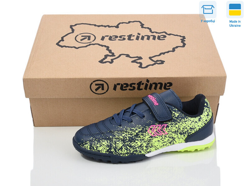 Сороконіжки підліткові Restime DW024406-1 navy-yellow, р. 31-35, фото 1