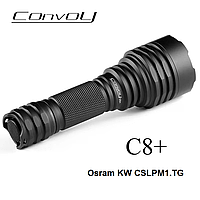Ліхтар Convoy C8+ Osram KW CSLPM1.TG 6500K, 1x18650, далекобійний