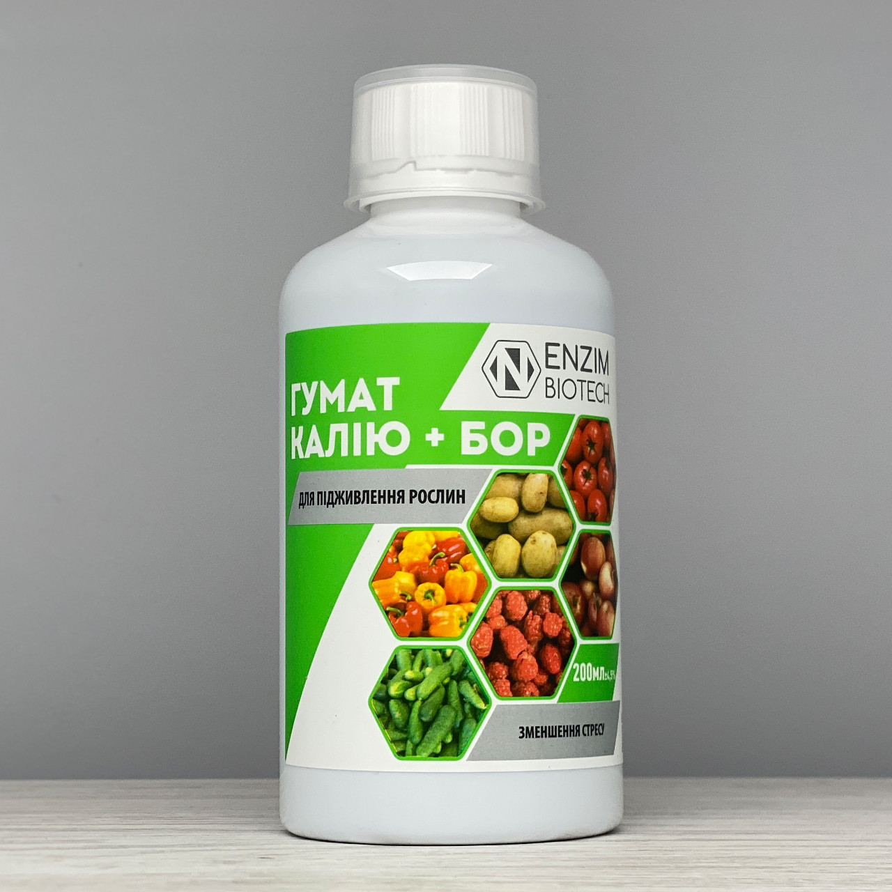 Добриво Гумат Калію + Бор 200 мл Enzim Agro, фото 1