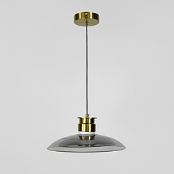 Світильник із подвійним графітовим плафоном Ø 30 см AA458-300 GD+Grey