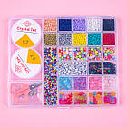 Набір бісеру та намистин для створення браслетів KA-23-46816, фото 2