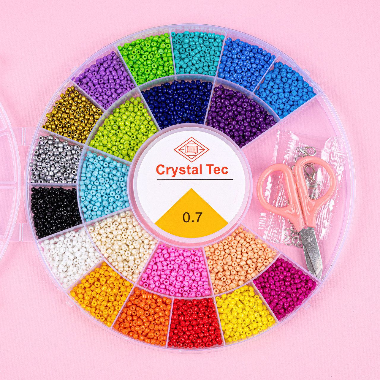 Набір бісеру для створення браслетів MA-46-748, фото 1