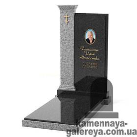 Пам'ятник на могилу з кольоровим фото КП-14