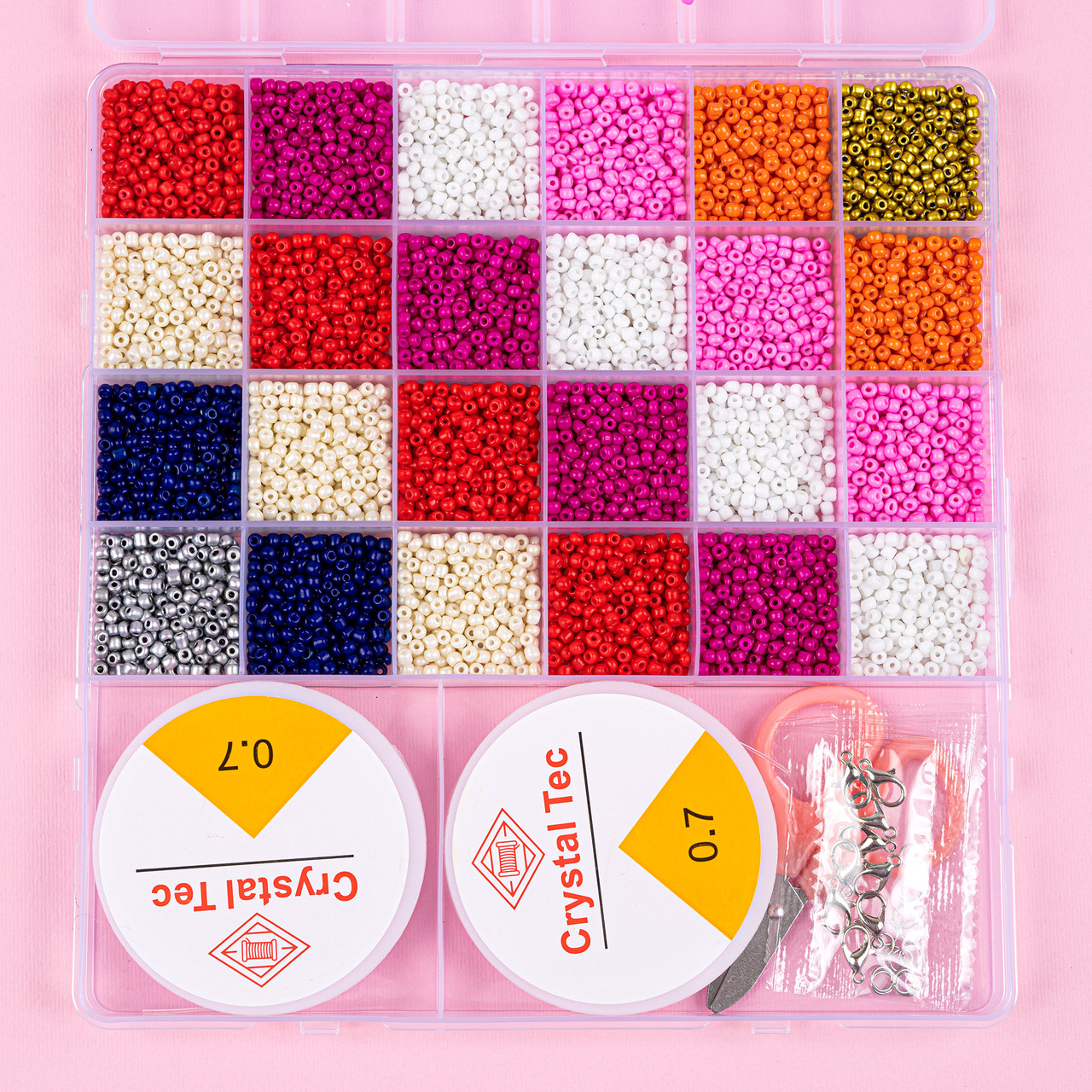 Набір бісеру для створення браслетів MA46-755, фото 1