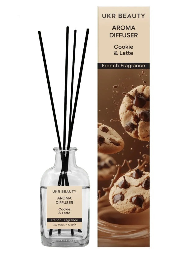 Аромадифузор Ukr Beauty Cookie & Latte 100 мл, фото 1