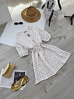 Легкое платье из принтованного муслина идеальный вариант для летних дней! КN-1615 р 42-46