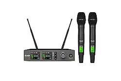 Радіосистема з двома ручними мікрофонами DV audio MGX-24H MKII UHF