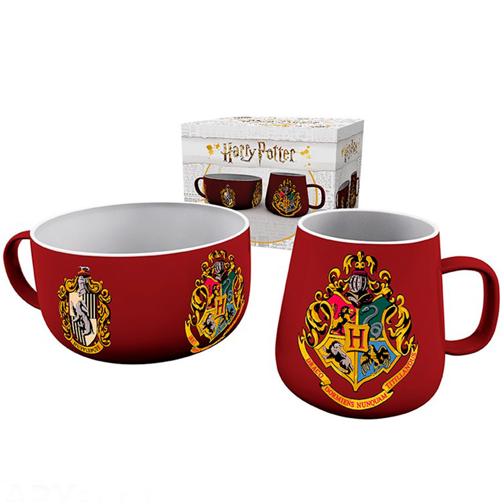 Набір посуду HARRY POTTER Crests Чашка та Піала (Гаррі Поттер), фото 1