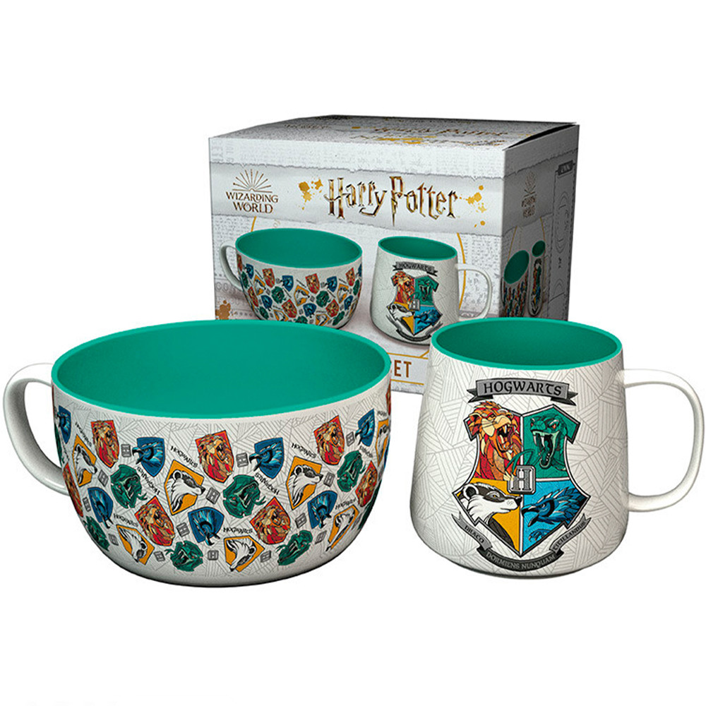 Набір посуду HARRY POTTER Emblems Чашка та Піала (Гаррі Поттер), фото 1