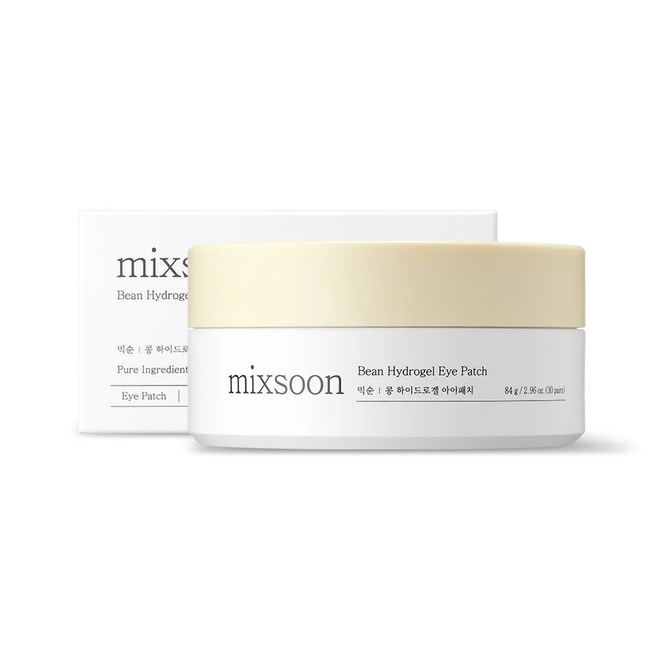 Гідрогелеві патчі з ферментованими бобами Mixsoon Bean Hydrogel Eye Patch 60 шт, фото 1