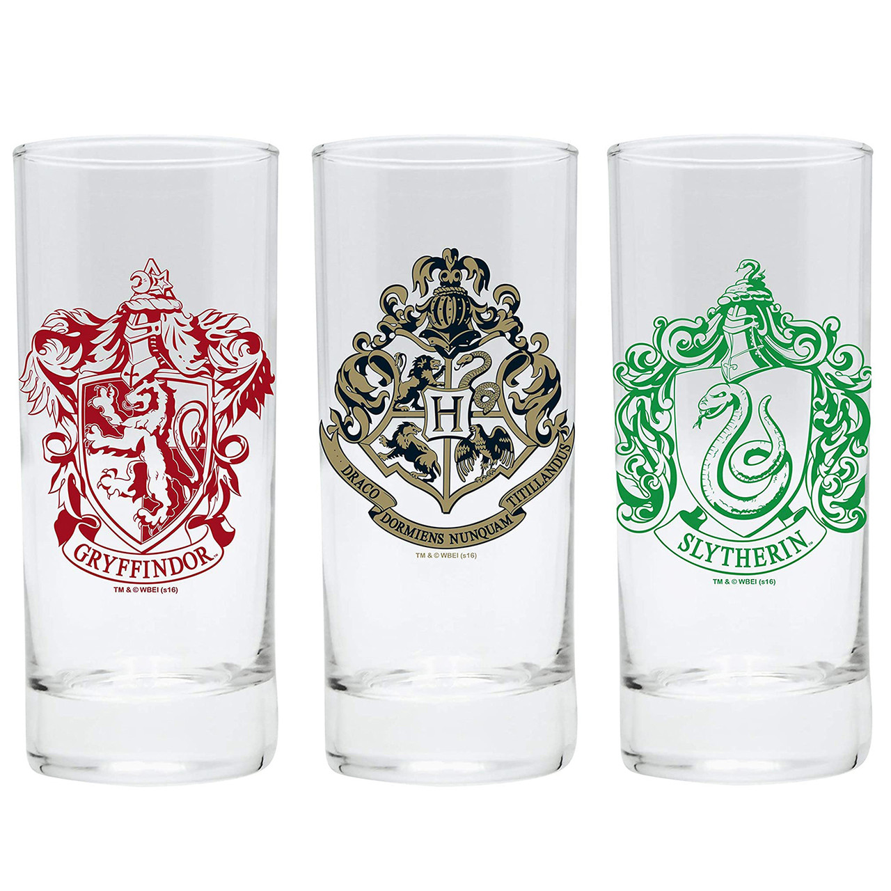 Склянка HARRY POTTER Glass set Emblems 3 шт. (Гаррі Поттер) 290 мл, фото 1