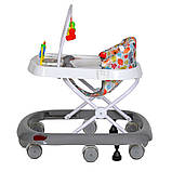 Ходунки Bambi сірі M 0541C-11, фото 2