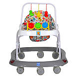 Ходунки Bambi сірі M 0541C-11, фото 3