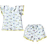 Комплект на дівчинку футболка та шорти Котик 03.10.02, фото 3