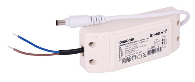 Драйвер не регулируется для светодиодной панели e.LED.Panel.PRO.Driver.36.non Dim арт - l0850019