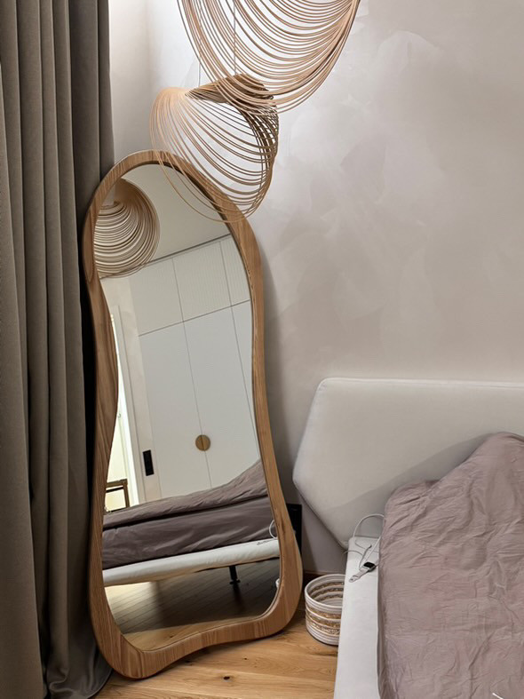 Дзеркало в рамі фігурне ростове | Красиве дзеркало в рамі для дому на повний зріст №11, фото 1