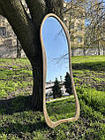 Дзеркало в рамі фігурне ростове | Красиве дзеркало в рамі для дому на повний зріст №11, фото 7