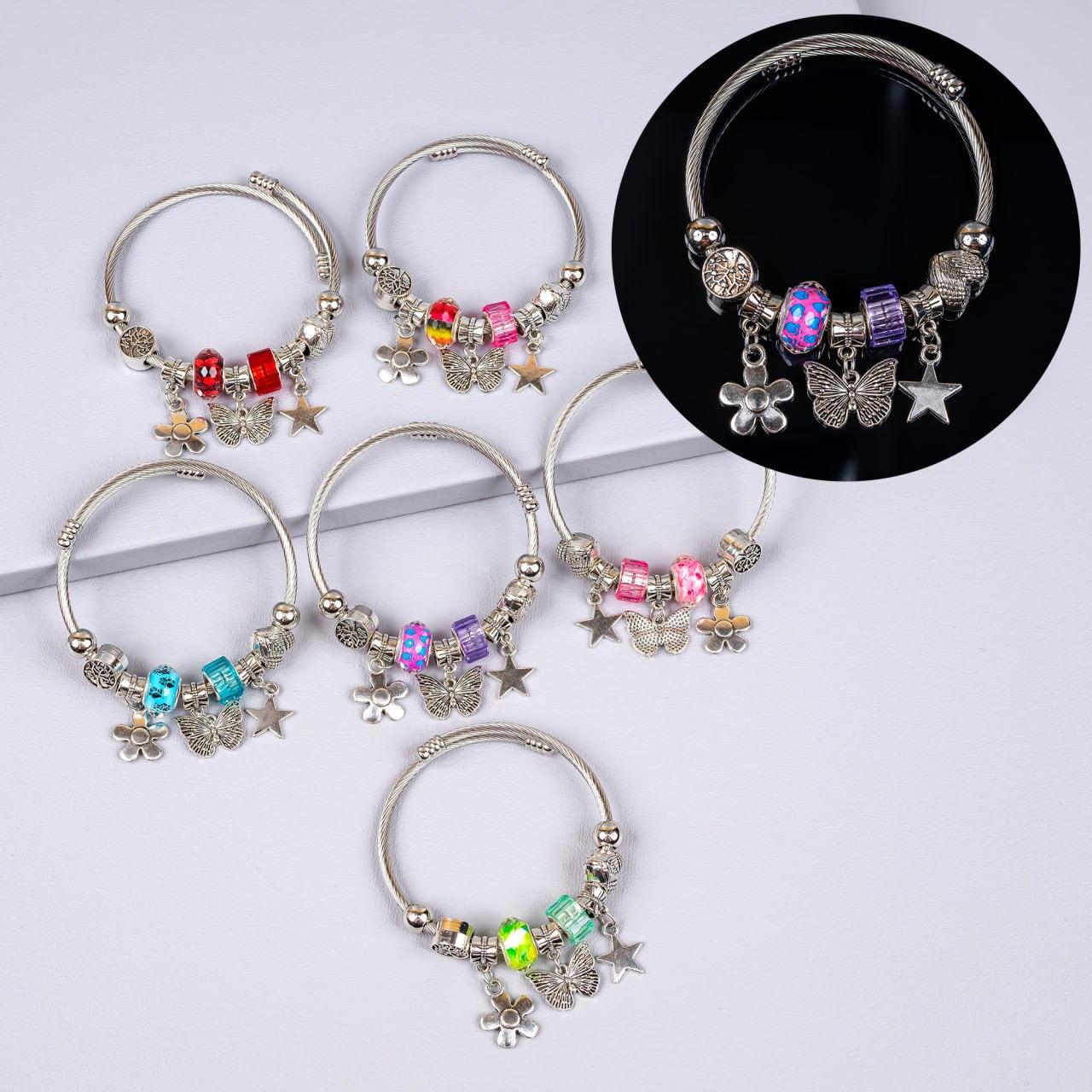 Браслети на руку Чарівні, 12 шт упаковка