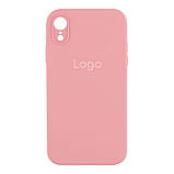 Чохол Silicone Case Square Full Camera для iPhone Xr Колір 01.Mint, фото 6