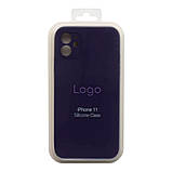 Чохол Silicone Case Square Full Camera для iPhone 11 Колір 21.Sea Blue, фото 6