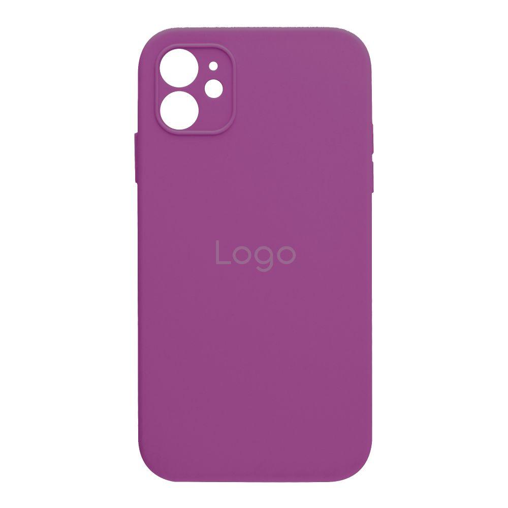 Чохол Silicone Case Square Full Camera для iPhone 11 Колір 43.Grape, фото 1
