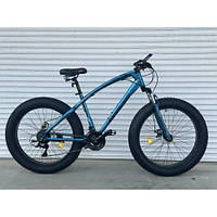 Велосипед 26 дюймів фетбайк синій