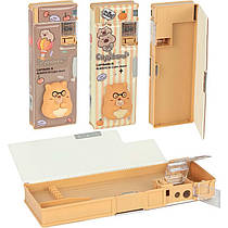 Пенал шкільний з об'ємною 3D-фігуркою "Capybara" 577-1