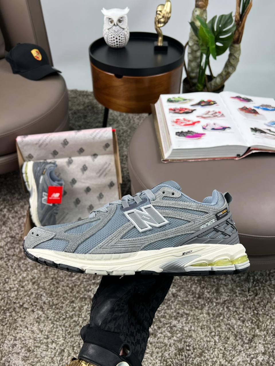 Чоловічі кросівки замша текстиль New Balance 1906R Cordura Grey, кеди Нью Беланс сірі термо. Чоловіче взуття, фото 1